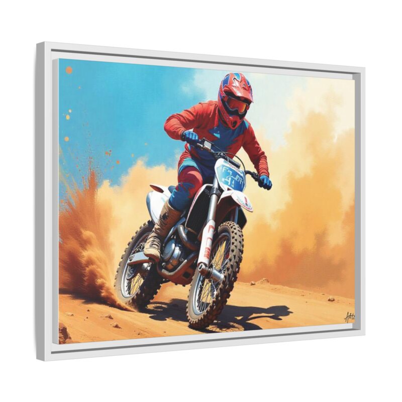 Wall Art  thrilling energy of motocross racing - Image 67