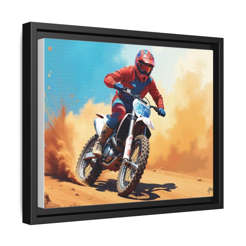 Wall Art  thrilling energy of motocross racing - Image 11