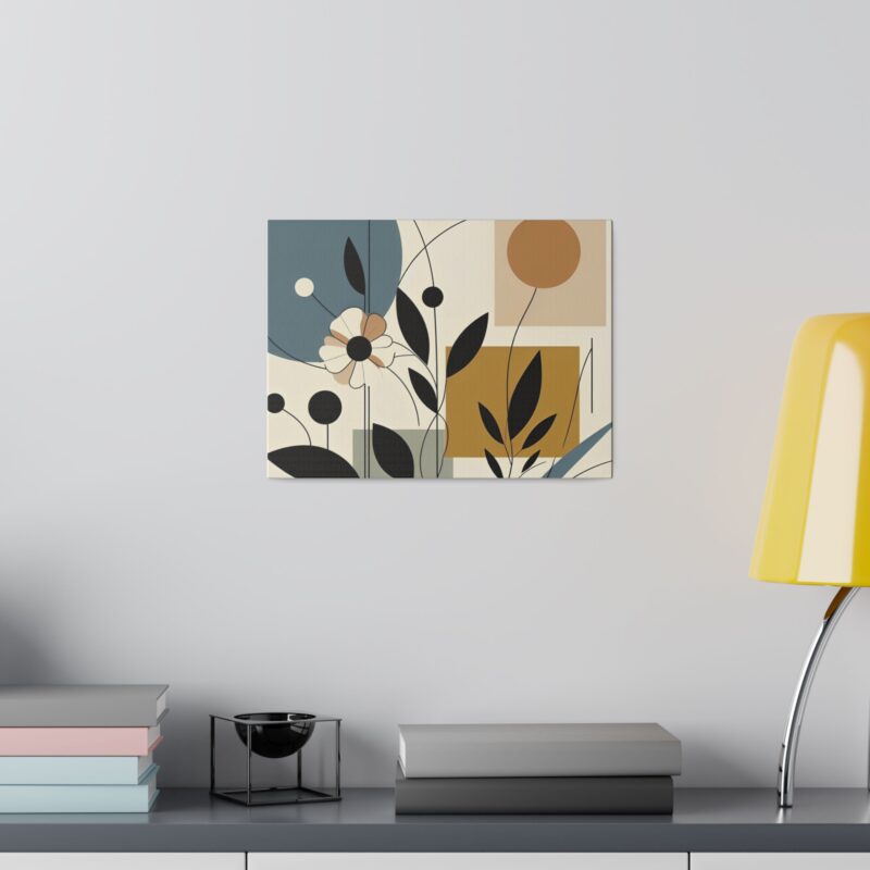 Pop Floral Abstract art on Canvas A Bold and Vibrant Statement