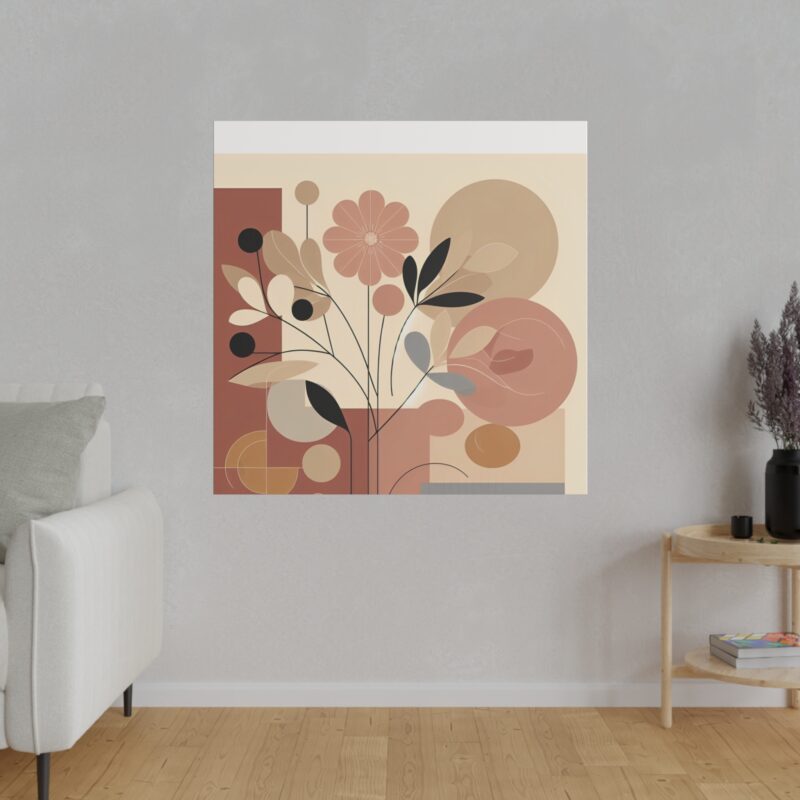 Floral Pop: Canvas Art a Modern Twist on a Classic Theme - Image 102