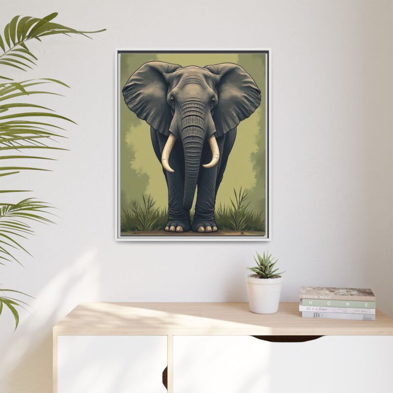 Canvas Elephant Wall Art - Image 132