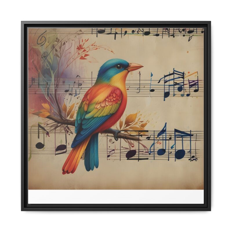 Modern Minimalist Music Art Featuring Birds and Nature - Image 46