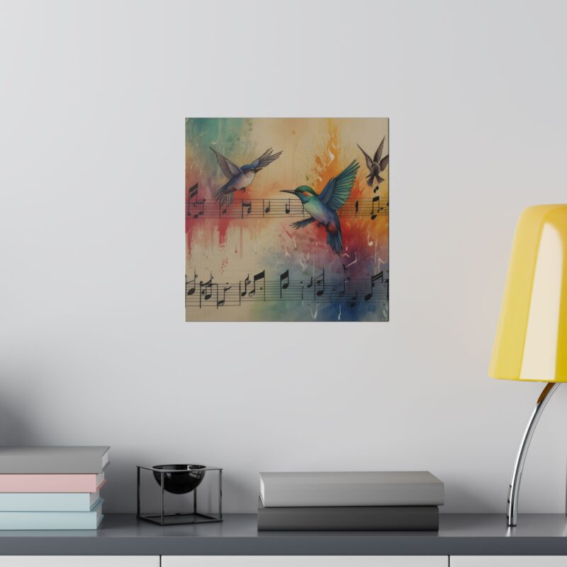 Vibrant Digital Abstract Art with Nature and Bird Elements - Image 80