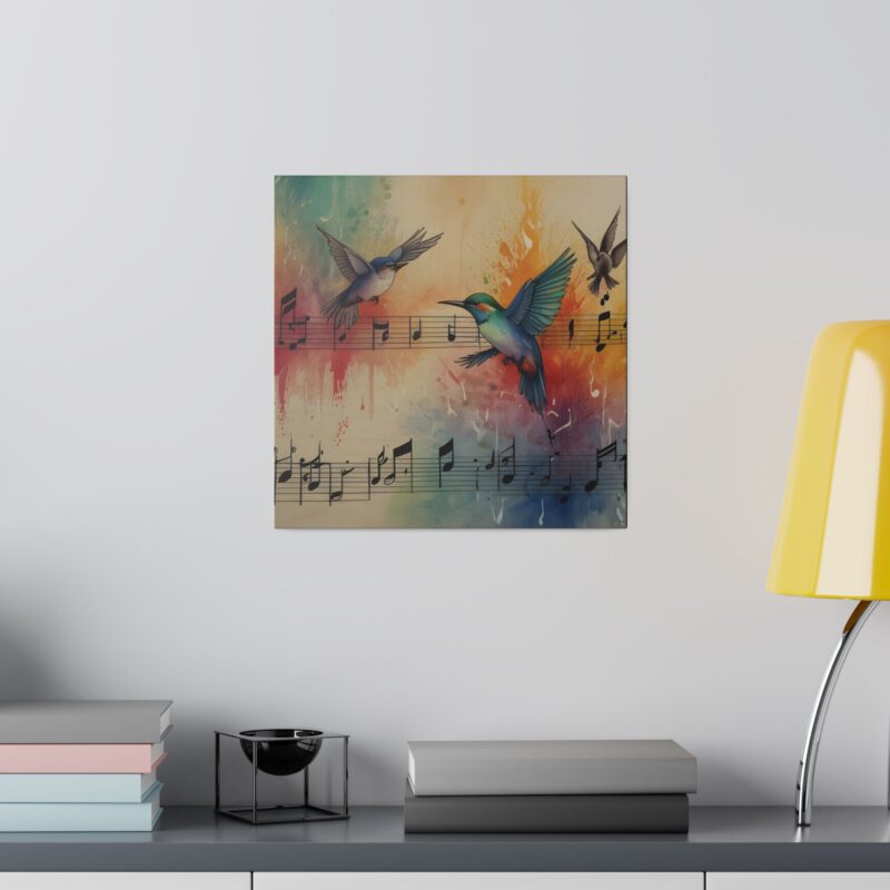 Vibrant Digital Abstract Art with Nature and Bird Elements - Image 88