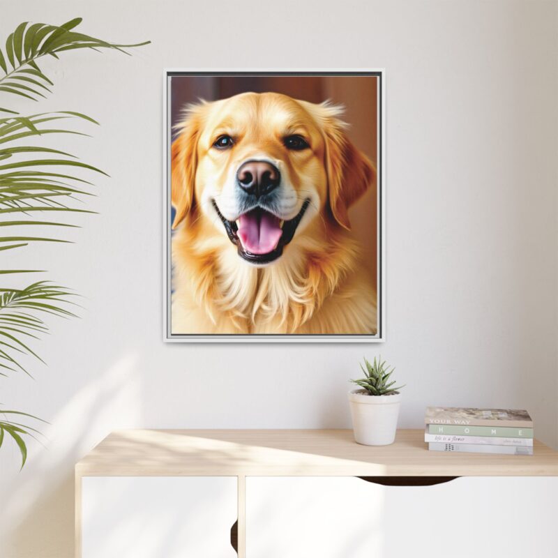 Canvas Art Print - Golden Retriever Dog - Image 131