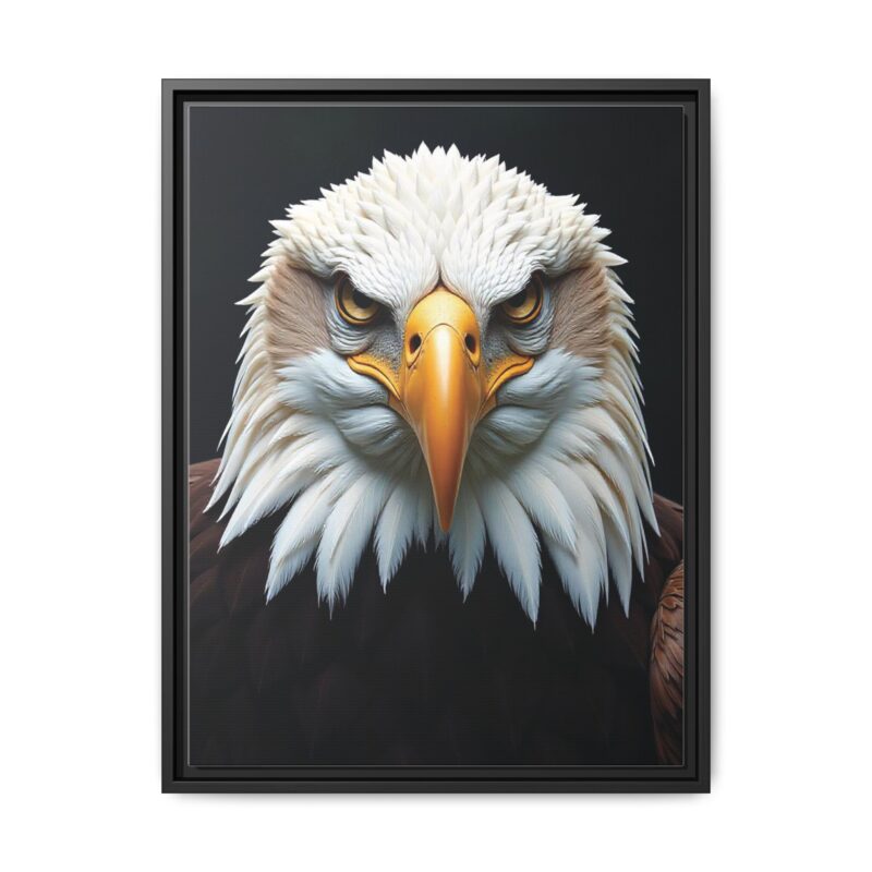 Canvas Art Print on Intense Stare of the Bald Eagle - Image 22