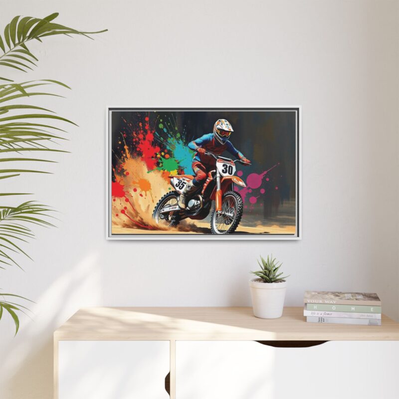 Matte Canvas, Framed (Multi-color) - Image 87