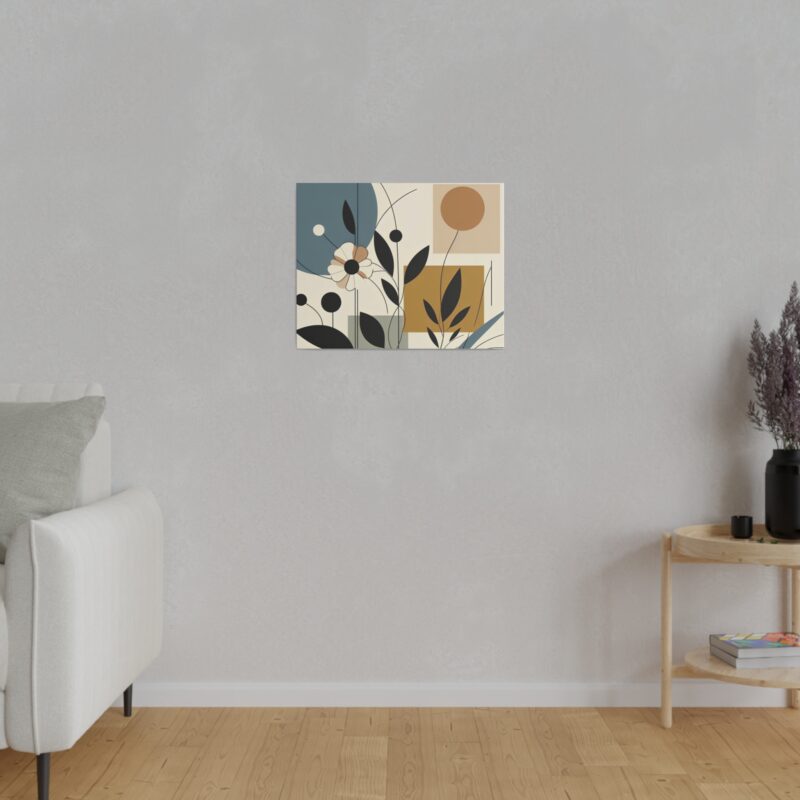 Pop Floral Abstract art on Canvas A Bold and Vibrant Statement - Image 16