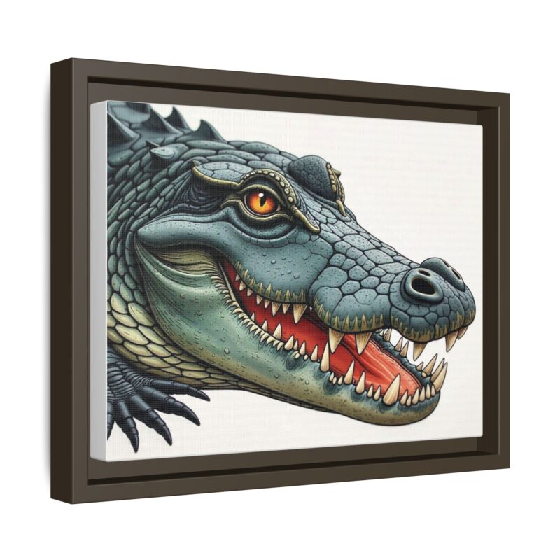 Canvas Print - Alligator Head Close-Up - Image 43