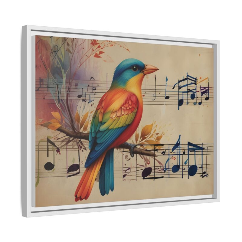 Modern Minimalist Music Art Featuring Birds and Nature - Image 91