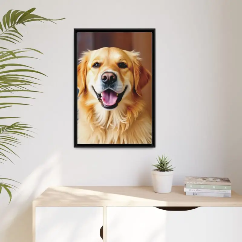 Canvas Art Print - Golden Retriever Dog - Image 3