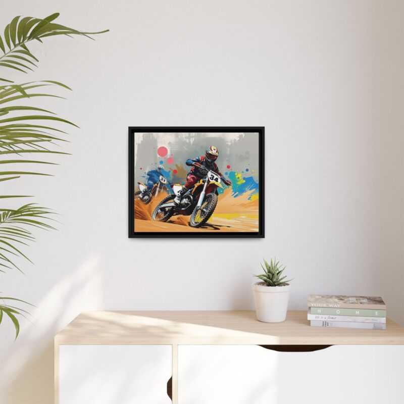 Canvas Wall Art Motocross Rider - Image 20