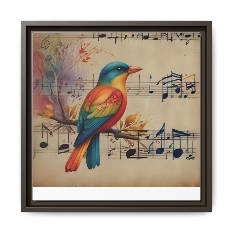 Modern Minimalist Music Art Featuring Birds and Nature - Image 134