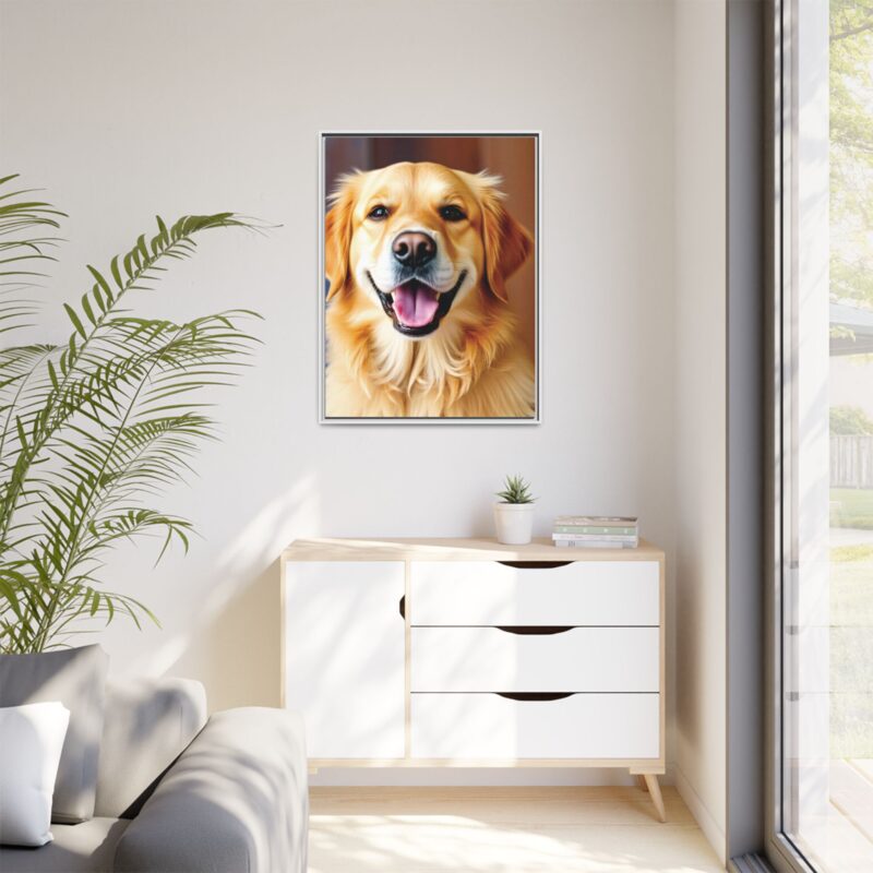 Canvas Art Print - Golden Retriever Dog - Image 111