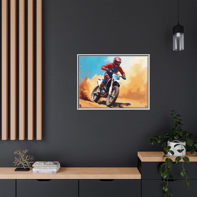 Wall Art  thrilling energy of motocross racing - Image 74