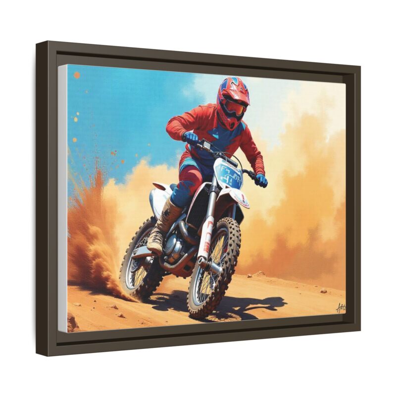 Wall Art  thrilling energy of motocross racing - Image 47