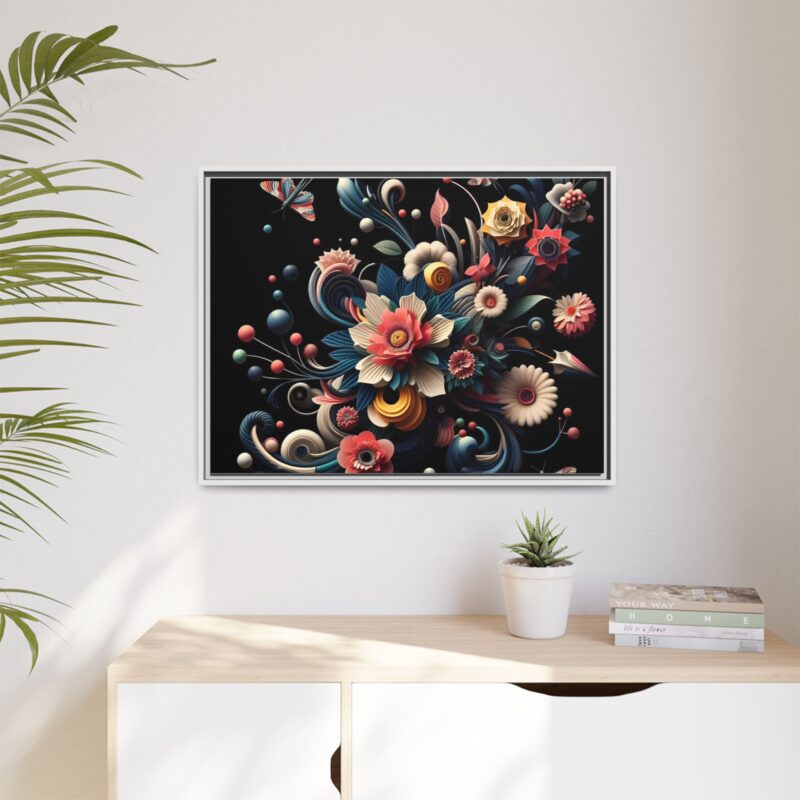 Elevate Your Space with Stunning Floral Abstract Wall Art - Image 104