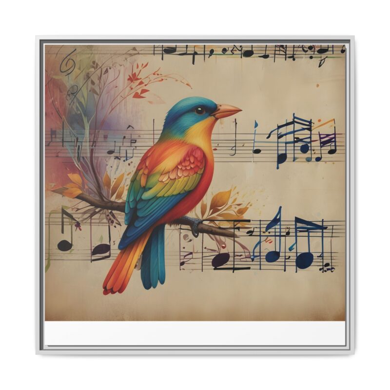 Modern Minimalist Music Art Featuring Birds and Nature - Image 154