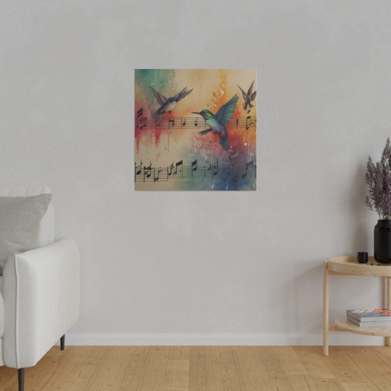 Vibrant Digital Abstract Art with Nature and Bird Elements - Image 48