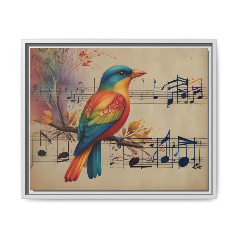 Modern Minimalist Music Art Featuring Birds and Nature - Image 82