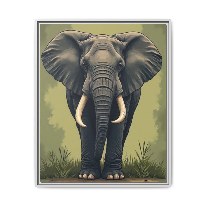 Canvas Elephant Wall Art - Image 130