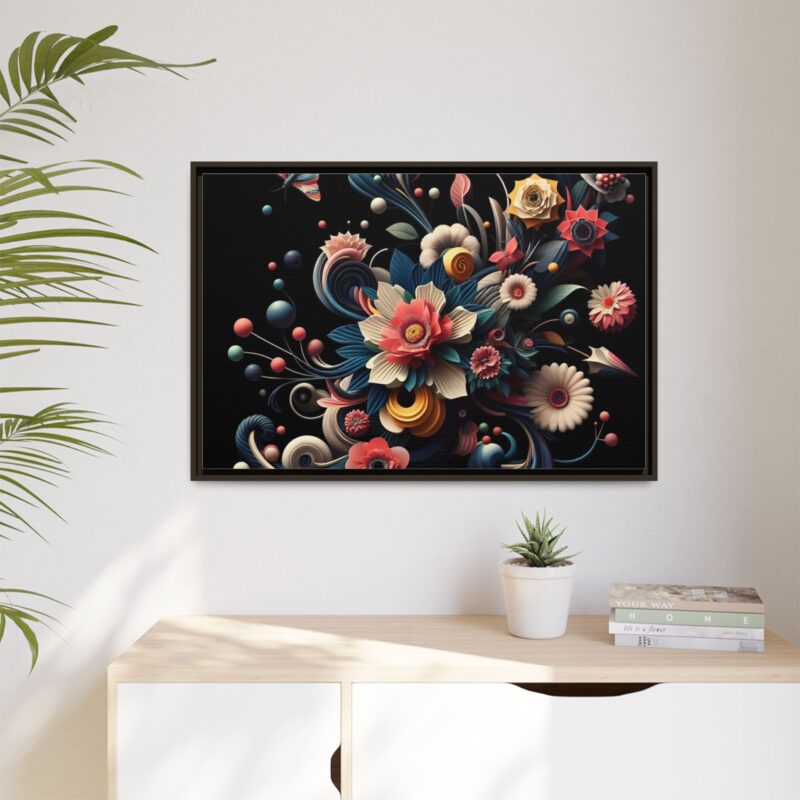 Elevate Your Space with Stunning Floral Abstract Wall Art - Image 107