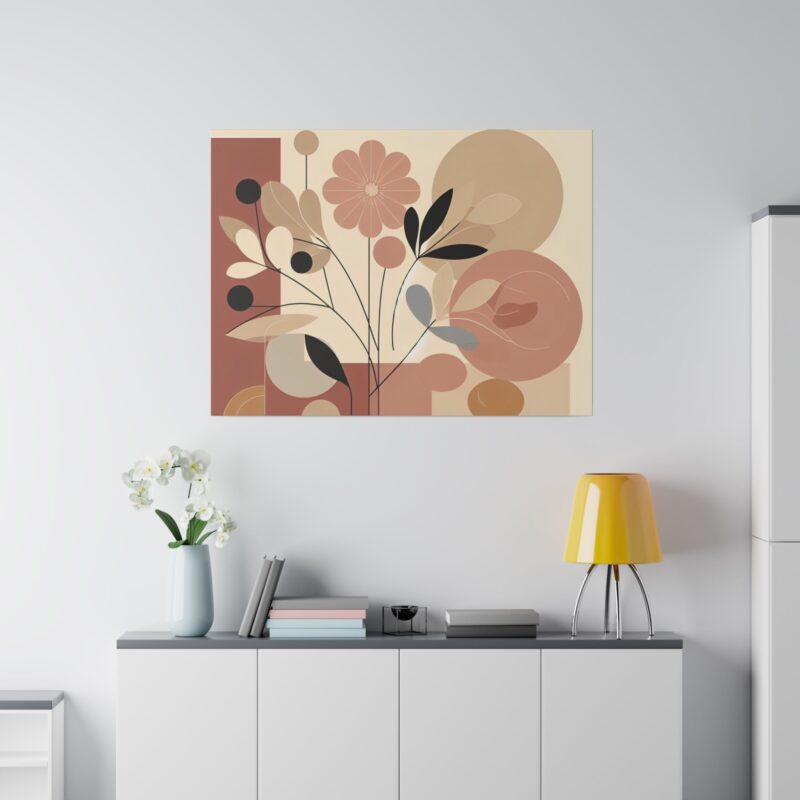 Floral Pop: Canvas Art a Modern Twist on a Classic Theme - Image 36