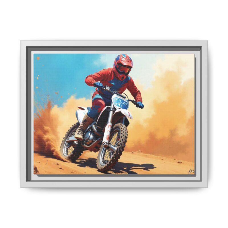 Wall Art  thrilling energy of motocross racing - Image 34