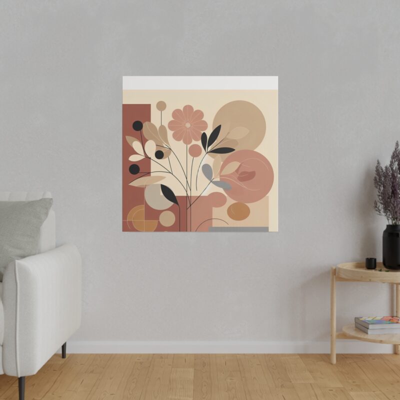 Floral Pop: Canvas Art a Modern Twist on a Classic Theme - Image 98