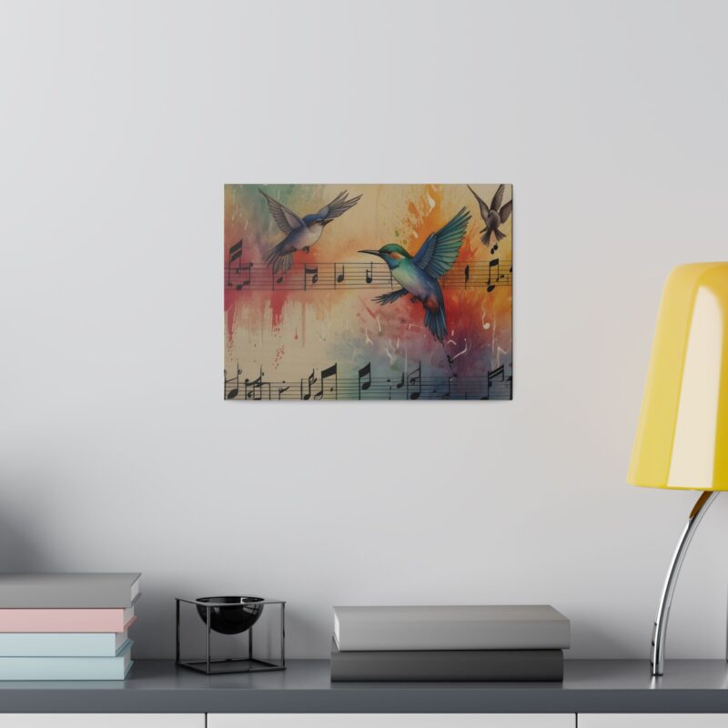 Vibrant Digital Abstract Art with Nature and Bird Elements - Image 5