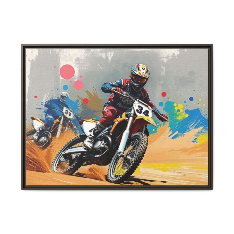 Canvas Wall Art Motocross Rider - Image 106