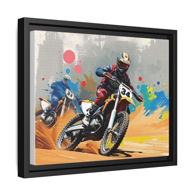 Canvas Wall Art Motocross Rider - Image 11