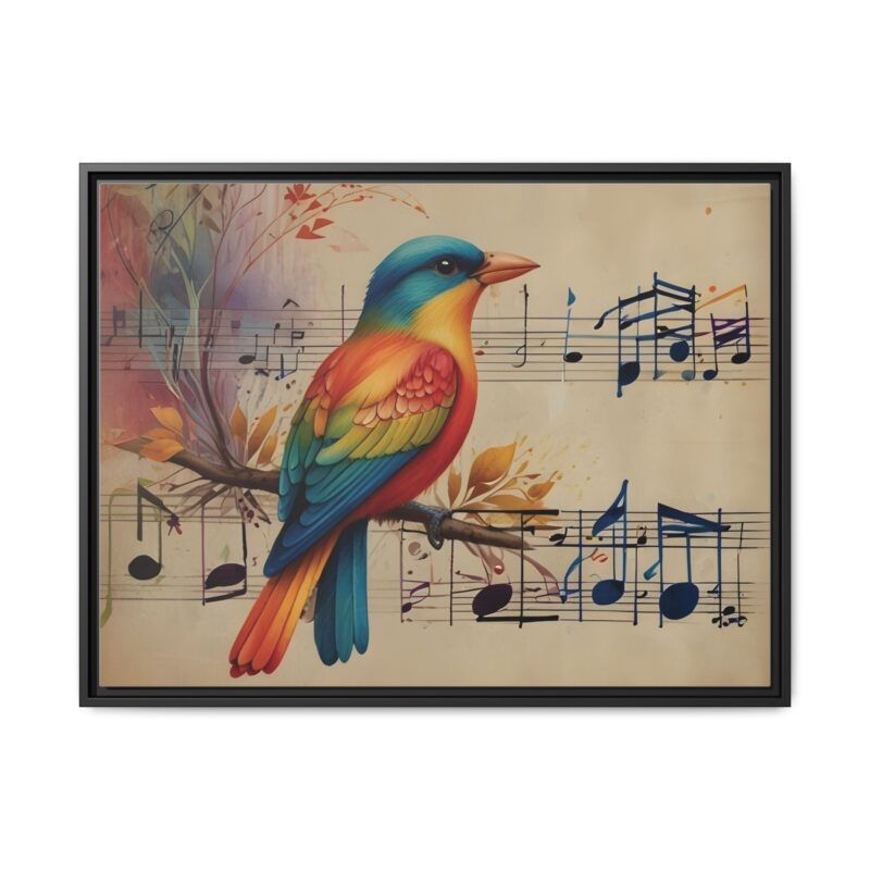 Modern Minimalist Music Art Featuring Birds and Nature - Image 26