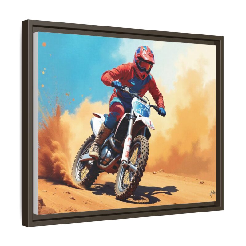 Wall Art  thrilling energy of motocross racing - Image 55