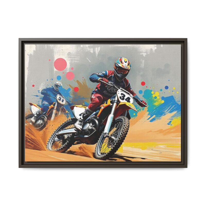 Canvas Wall Art Motocross Rider - Image 74