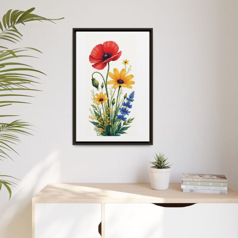 Canvas Print Wildflower Bouquet - Image 69