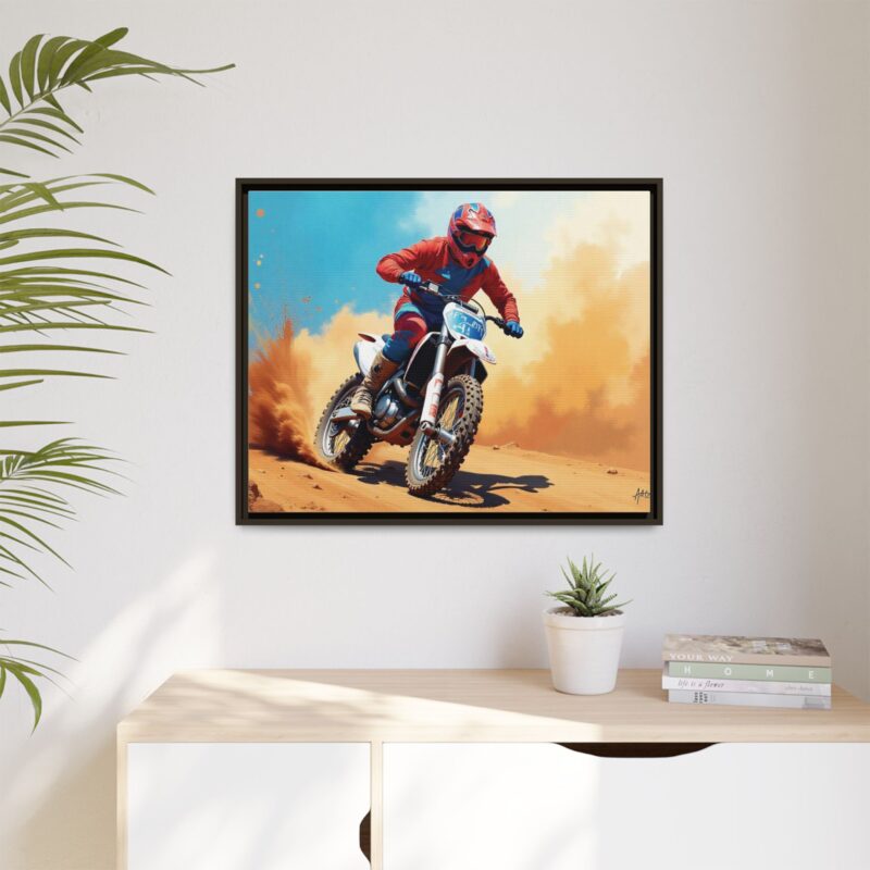 Wall Art  thrilling energy of motocross racing - Image 87