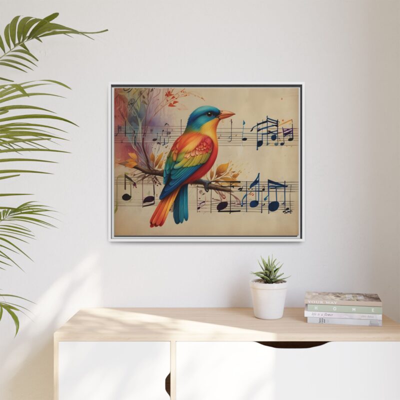 Modern Minimalist Music Art Featuring Birds and Nature - Image 165
