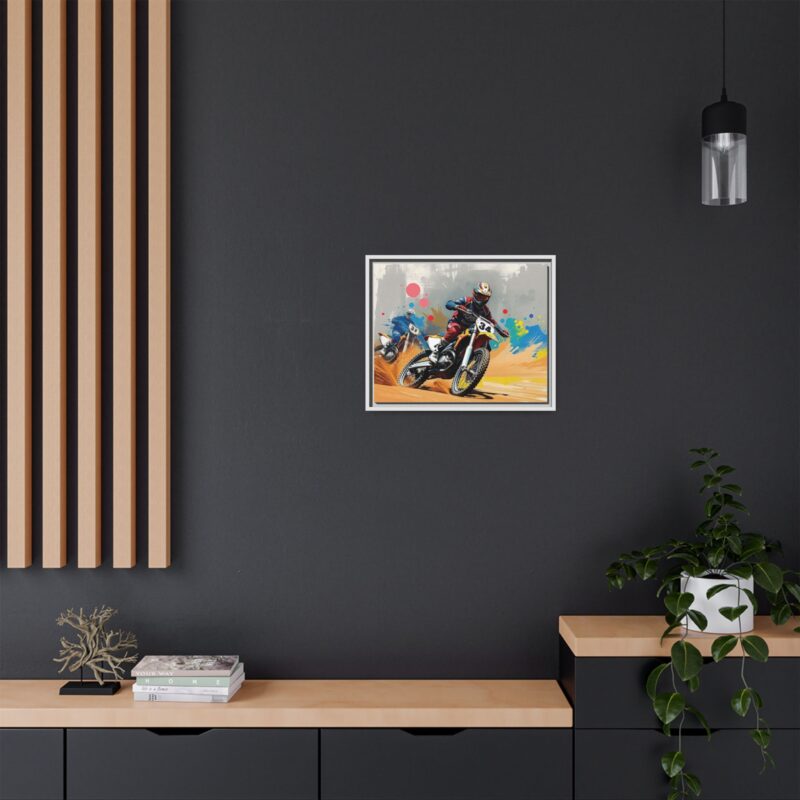 Canvas Wall Art Motocross Rider - Image 69