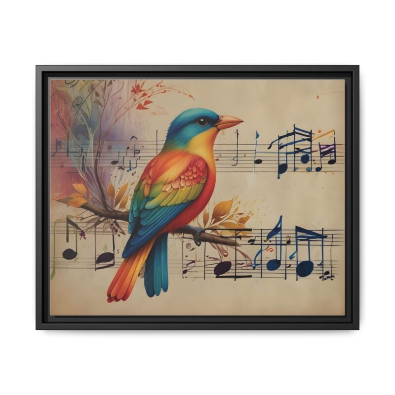 Modern Minimalist Music Art Featuring Birds and Nature - Image 18