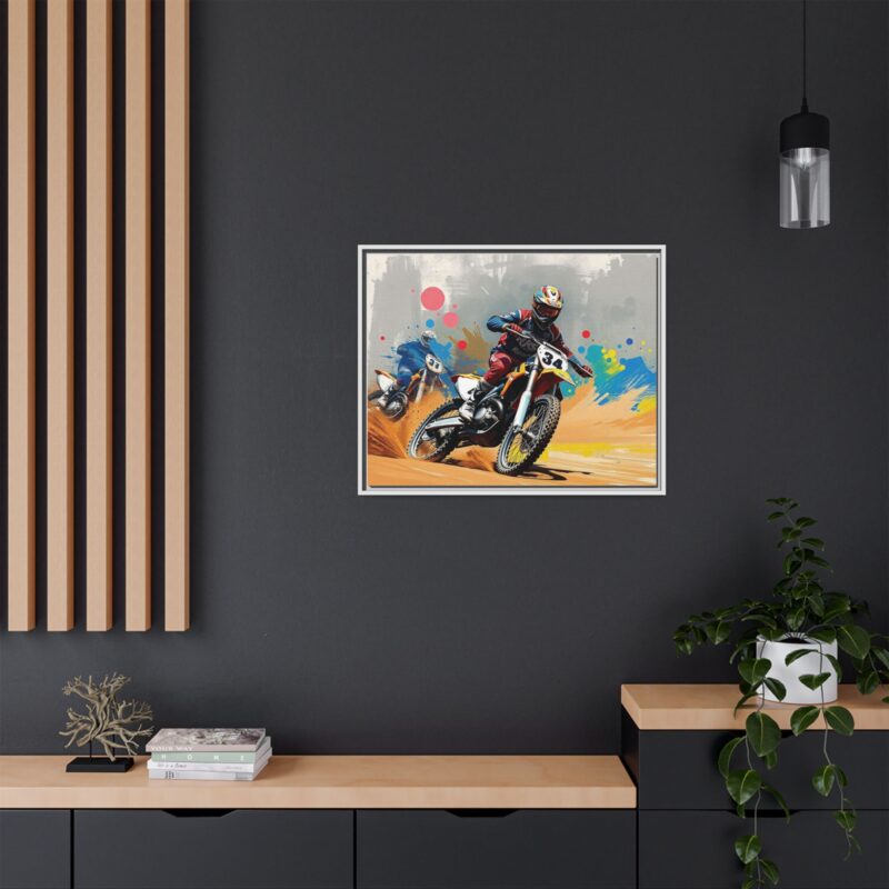 Canvas Wall Art Motocross Rider - Image 129