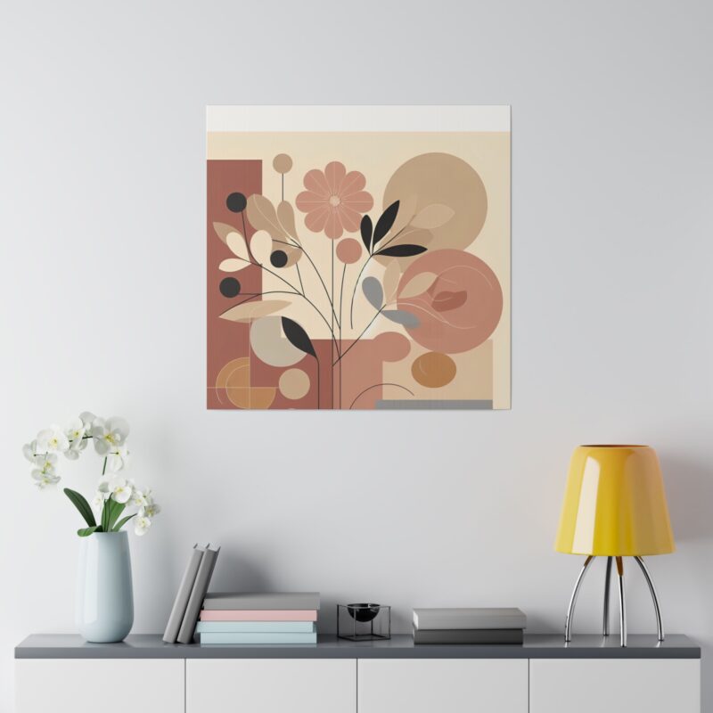 Floral Pop: Canvas Art a Modern Twist on a Classic Theme - Image 48