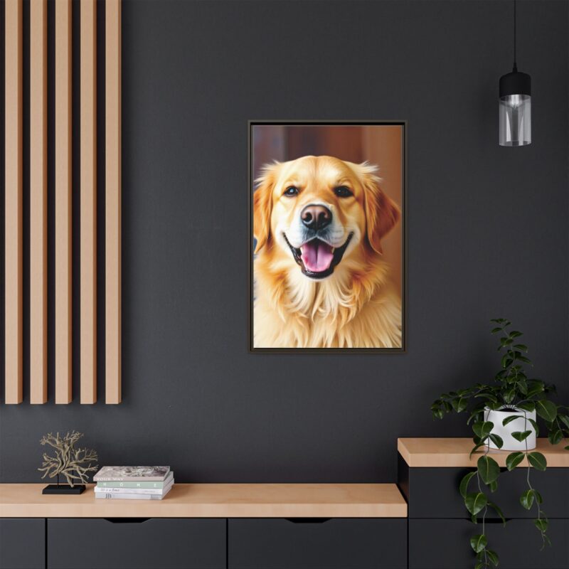Canvas Art Print - Golden Retriever Dog - Image 100