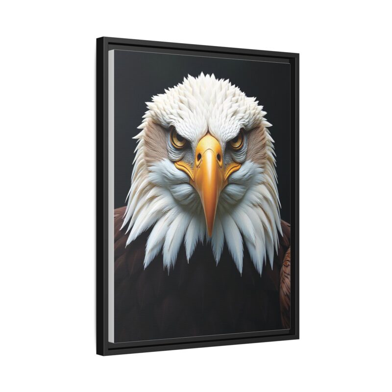 Canvas Art Print on Intense Stare of the Bald Eagle - Image 23