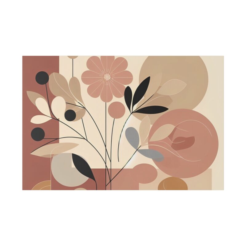 Floral Pop: Canvas Art a Modern Twist on a Classic Theme - Image 38