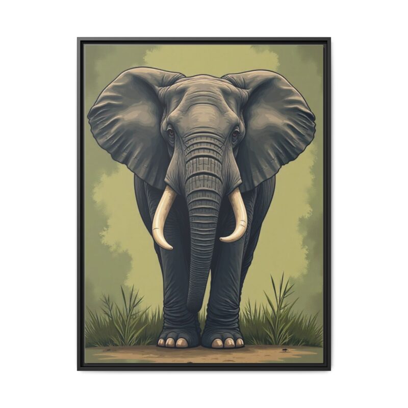 Canvas Elephant Wall Art - Image 2