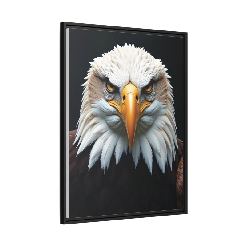 Canvas Art Print on Intense Stare of the Bald Eagle - Image 27