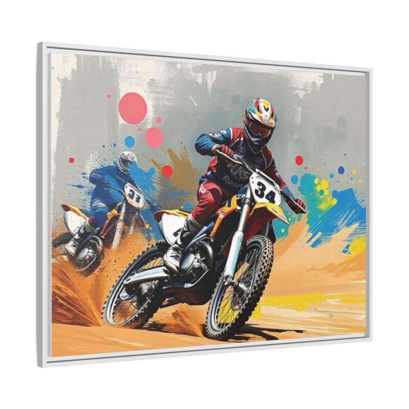 Canvas Wall Art Motocross Rider - Image 111