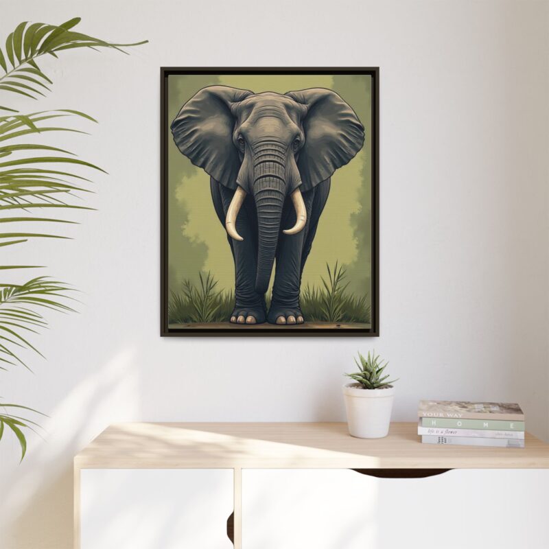 Canvas Elephant Wall Art - Image 128