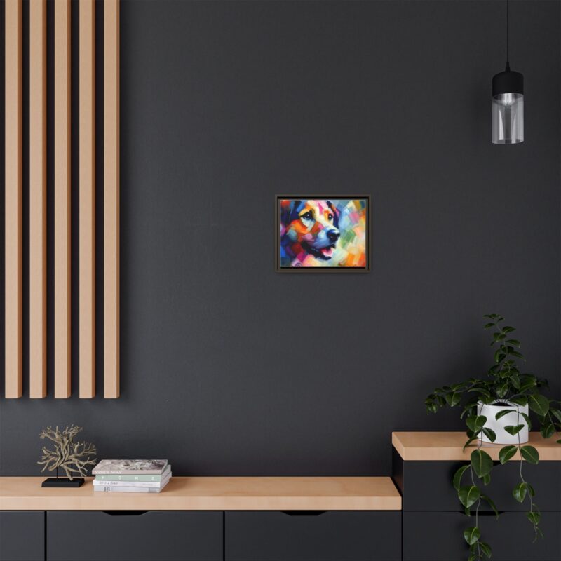 Contemporary Abstract Dog Painting - Vibrant Wall Art Deco - Image 13